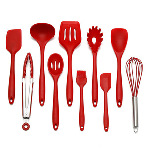<b>Silicone</b> Kitchenware Set 20 Pieces Spatula Ladle Spoon Cooking <b>Tools</b> Dishwasher Safe - Product Image 4