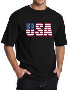 เสื้อกีฬาผ้าฝ้ายแห้งเร็วของผู้ชายเสื้อฤดูร้อนพิมพ์ซับลิเมชันสำหรับใส่ทำงาน3D ได้ตามต้องการ - Product Image 3