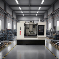 Nouveau centre d'usinage vertical CNC Centre d'usinage CNC VMC1160 Machine de fraisage CNC à 5 axes en métal