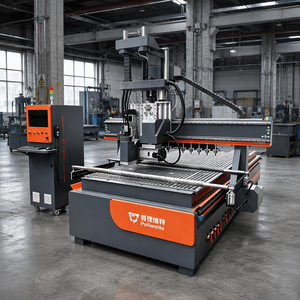 <span class=keywords><strong>Scie</strong></span> à panneaux industrielle 12KW avec changeur d'outils automatique, système de commande servo pour la production de portes en bois massif, routeur CNC ATC avec <span class=keywords><strong>scie</strong></span> - Product Image 2