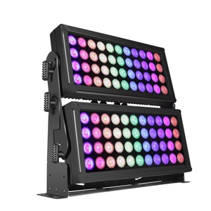 Proyector de Pared para Exteriores Impermeable Blinders Stage 88x10w Doble Color con Luz Auxiliar - Product Image 1