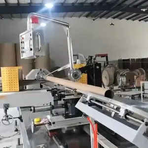 150mm CNC Full Automatic High Speed Spiral Paper Core Making Machine With Multi Cutters