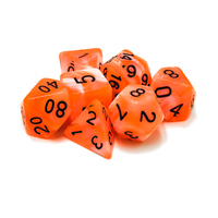 Ensemble de dés polyédriques en résine bicolore personnalisé, couleurs personnalisées, jeux de société RPG, accessoires de collection D&D