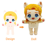 Muñeca de felpa de Diseño variable de alta calidad, personalizada, según su idea de diseño, en una muñeca real