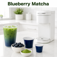 Capsules de café matcha soyeusement onctueuses, dosettes de thé vert expresso latte, portions individuelles compatibles avec les machines, approvisionnement en vrac