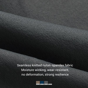 Set Yoga 3 Pezzi Senza Cuciture: Pantaloncini, Reggiseno Sportivo e Canotta con Logo Frontale, Leggings a Vita Alta per <span class=keywords><strong>Donna</strong></span>, Completo da <span class=keywords><strong>Palestra</strong></span> e Fitness - Product Image 6