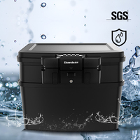 Guarda 2162D Coffre-fort étanche 30 minutes ignifuge pour classeur A4 avec serrure numérique 0.62 pieds cubes/18L