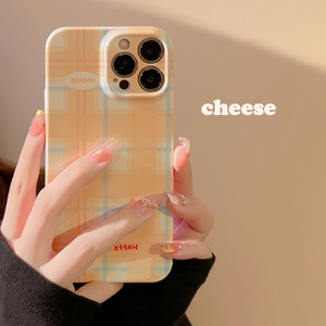 Funda Plaid Girl para <span class=keywords><strong>iPhone</strong></span> 17, <span class=keywords><strong>iPhone</strong></span> 14 Pro Max, con Soporte Airbag, para <span class=keywords><strong>iPhone</strong></span> 11, 15, 16, con Protector de Pantalla <span class=keywords><strong>Original</strong></span> - Product Image 2