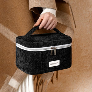 Bolsa de maquillaje Beenlove de gran capacidad, estuche cosmético portátil, bolsa de viaje para guardar maquillaje - Product Image 3