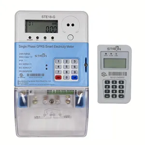 Smart Prepaid Mono Phase GSM Energy Metering with Wireless Remote Reading Function