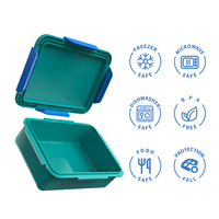 Gourde Enfant Anti-fuite 2027, Boîte à Lunch Scolaire en Plastique PP de Qualité Alimentaire, Capacité Supérieure à 6L, Portable et Chauffable pour Enfants