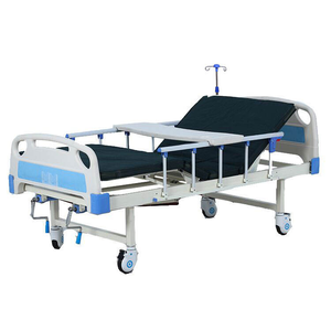 <span class=keywords><strong>Lit</strong></span> d'hôpital manuel réglable de haute qualité avec construction en ABS et en acier |   <span class=keywords><strong>Lit</strong></span> d'hôpital confortable et durable - Product Image 2