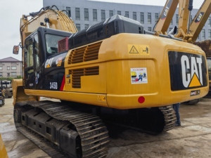 รถขุดตีนตะขาบ Caterpillar 345D มือสอง นำเข้าจากญี่ปุ่นแท้ รุ่น CAT 345D ระบบไฮดรอลิก - Product Image 4