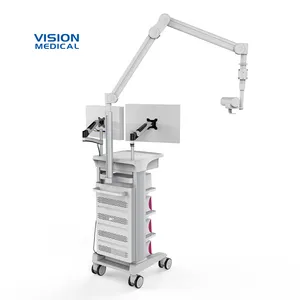 Medical Cart Medicine Instrument Trolley With Drawers Medicine Cabinet Remote Computer Cart Nursing Trolley