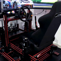 Simulateur de vol Cockpit Sillon De Juegos Vibratorio Chassis 6dof Simulator Kit Car Simulation Augmented Reality Training Model