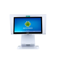 Precio al por Mayor, Sistema POS Android de 15.6 Pulgadas con Pantalla Táctil Dual, Caja Registradora Todo en Uno, Terminal Punto de Venta para Comercio Minorista