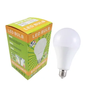 Venta al por mayor milkly cubierta E27 5w 7w 9w 12w 15w 18w llevó la lámpara del bulbo/ahorro de energía bombillas led con 2 años de garantía de la mejor calidad