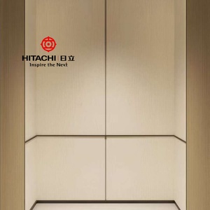 Ascensor de Pasajeros Sin Engranajes de Bajo Consumo Energético y Silencioso de Hitachi, Precio de Fábrica, 400 kg, 10 Pisos, Ascensor Comercial en China - Product Image 1