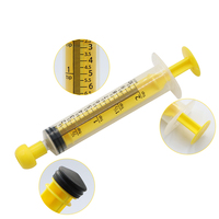 Vente en gros d'usine, seringues orales de 5 ml et 10 ml, distributeurs d'aliments pour animaux, seringues vétérinaires en plastique, seringues jetables, injecteur de nourriture liquide coloré