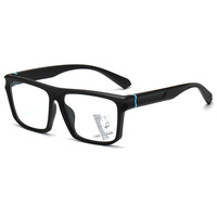 Lunettes de lecture photochromiques carrées, montures de lunettes optiques TR90, lunettes de lecture progressives multifocales pour hommes