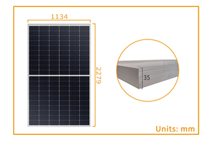 <span class=keywords><strong>Panneau</strong></span> <span class=keywords><strong>solaire</strong></span> Transparent industriel, 525W, pour <span class=keywords><strong>Hyundai</strong></span> Paneli, puissance <span class=keywords><strong>solaire</strong></span> 525W, nouvel arrivage - Product Image 4