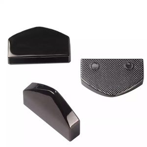 Bán buôn kim loại dây đeo cuối đuôi <span class=keywords><strong>Clip</strong></span> Hợp kim kẽm Túi dây đeo cuối mũ tam giác vành đai tip với ốc vít cho dây đeo - Product Image 3