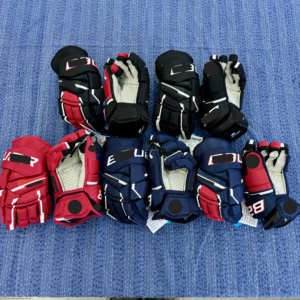 Guantes de hockey con relleno de <span class=keywords><strong>gel</strong></span> superior que absorben los golpes, comodidad optimizada y aptos para hockey sobre hielo y hierba - Product Image 5