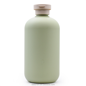 200ml 300ml 500ml nouveau design bouteilles de <span class=keywords><strong>shampoing</strong></span> givré bouteille de lotion verte bouteille de cosmétique - Product Image 2