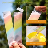 En stock – Sachets individuels personnalisés en aluminium PE pour thé au lait, café en poudre, sucre – Mini-sachets recyclables