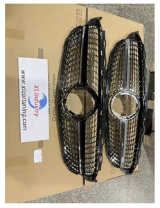 Grille de haute qualité XLstyling pour <span class=keywords><strong>Mercedes</strong></span> <span class=keywords><strong>Benz</strong></span> A CLASS W176 2012-2015 mise à niveau nouvelle calandre GTR - Product Image 5