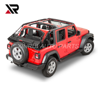 4x4 tout-terrain nouveau produit kits de couverture souple de haute qualité pour jeep wrangler JL 4 portes 2018 + accessoires extérieurs