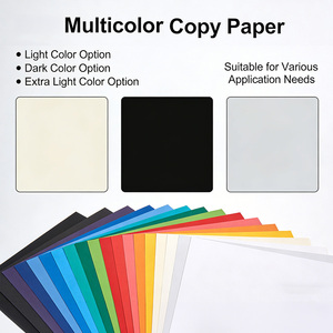 Astà produttore A4 carta elettrostatica di colore copia 100 fogli multicolore scelta buona qualità prezzo all'ingrosso - Product Image 2