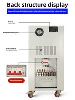 Stabilisateur de tension triphasé d'industrie de puissance élevée SBWL-40Kva 380V transformateur triphasé 220V/200V alimentation à courant alternatif 230V DC