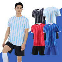 Usine de vente en gros ensemble personnalisé arbitre australien Psg Kaka uniformes de football uniformes de football pour les ensembles de l'équipe sans Logo