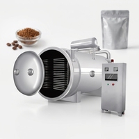 Innovatieve koffie-vriesdroger met laag energieverbruik, lyofilisator voor hoogwaardige gevriesdroogde koffieblokjes.