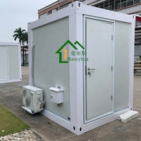 Quiosco Modular prefabricado de alta calidad, cabina de marco de acero pequeño, bajo coste, tienda a la venta
