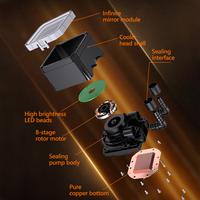 Lovingcool pendingin cair 360mm, ARGB AIO tembaga pendingin air CPU game PC Radiator untuk AMD Socket AM3/AM4/AM5