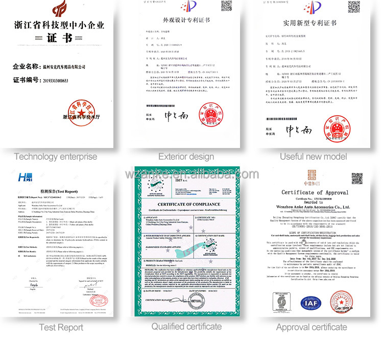 Anke Universal Adjustable Steel Steering Wheel Lock - Car Security Anti-Theft Clamp