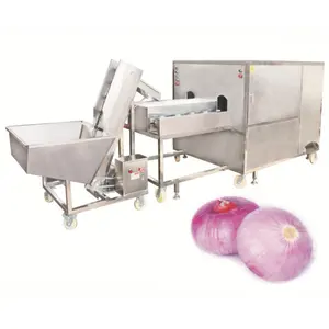 onion peeling machine skin peeler Applicable range diameter 30~120mm Hybrid layered onion peeler