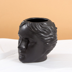 Ins corps humain visage art porcelaine bougie vases <span class=keywords><strong>en</strong></span> gros nordique mariage décor à la maison mat <span class=keywords><strong>vase</strong></span> <span class=keywords><strong>en</strong></span> céramique pour fleur - Product Image 6