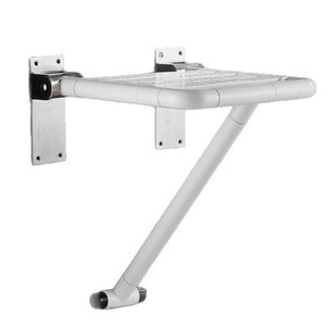 Yuelang <b>Folding</b> <b>Shower</b> Chair 300kg Load Capacity Non Slip Stainless Steel Bathroom <b>Stool</b> For Elderly And Pregnant Women - Product Image 5