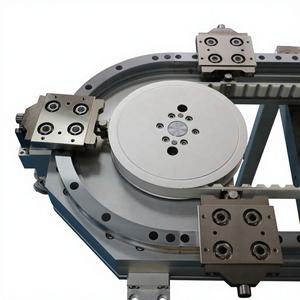 Volledig ingesloten synchrone riemcirkelgeleiderbaan voor materiaalcirculatie in cleanrooms - Product Image 1