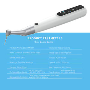 Nieuwe LED Tandheelkundige Draadloze 2-in-1 Endodontische <span class=keywords><strong>Motor</strong></span> Apex Locator 16:1 Reductie Auto Reciprocating Reverse <span class=keywords><strong>Endo</strong></span> Rotatie <span class=keywords><strong>Motor</strong></span> <span class=keywords><strong>File</strong></span> - Product Image 5