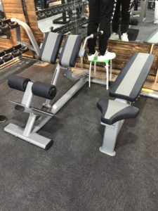 Chaise romaine en acier commercial Commander GM60A avec pile de poids de 80kg pour l'entraînement musculaire de base - Product Image 2