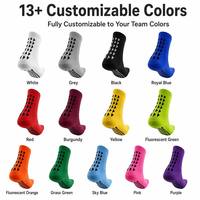 Chaussettes de football professionnelles antidérapantes en silicone, chaussettes de football haute performance, chaussettes à traction élevée
