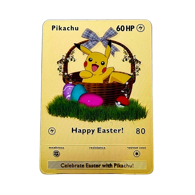 pokemon easter cards Custom Pokemon Card I made for fun for Easter... : r/Pokemonart