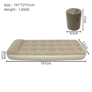 Colchón Inflable Eléctrico de Alta Calidad para Camping con Almohada Incluida, 21 Orificios - Product Image 6