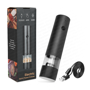 Molinillo <span class=keywords><strong>de</strong></span> sal y <span class=keywords><strong>pimienta</strong></span> eléctrico del fabricante más vendido, molinillo <span class=keywords><strong>de</strong></span> especias <span class=keywords><strong>de</strong></span> cocina portátil, molinillo <span class=keywords><strong>de</strong></span> sal eléctrico <span class=keywords><strong>de</strong></span> nuevo diseño - Product Image 3