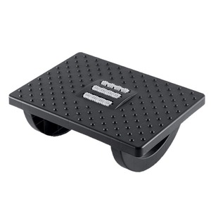 Repose-pieds ergonomique réglable pour bureau, masseur carré en plastique, support sous le bureau pour le travail - Product Image 1