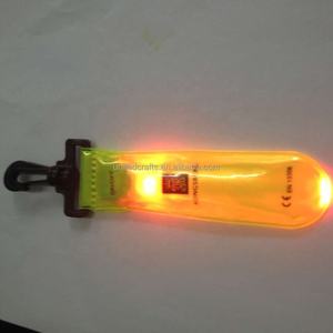 Banda reflectante LED Brazalete amarillo luminoso Luz reflectante LED Cinturón Banda Mochila Luces colgantes - Product Image 2